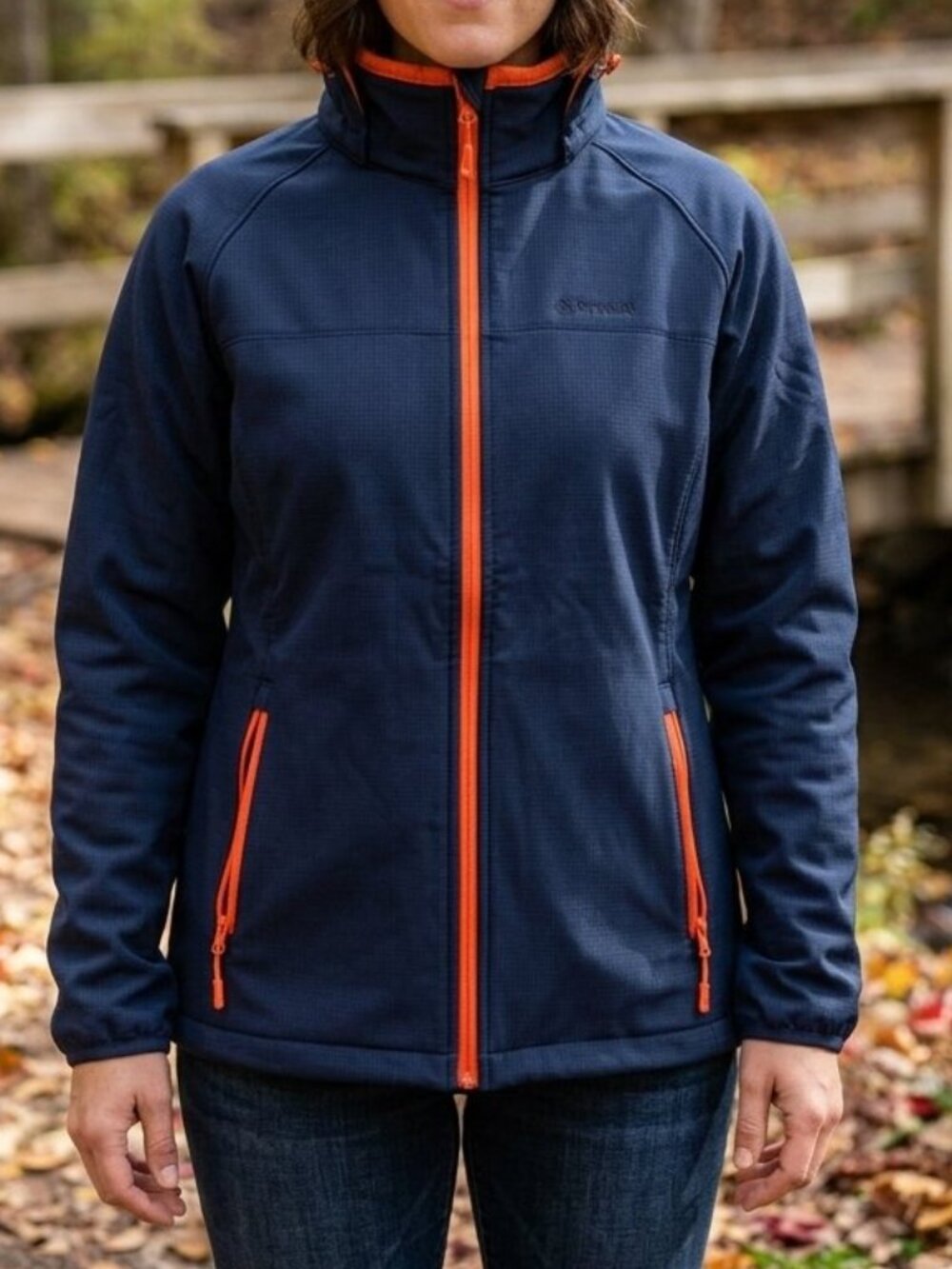 Mountain Warehouse Women's Size L Fleece Lined Softshell Jacket Hooded